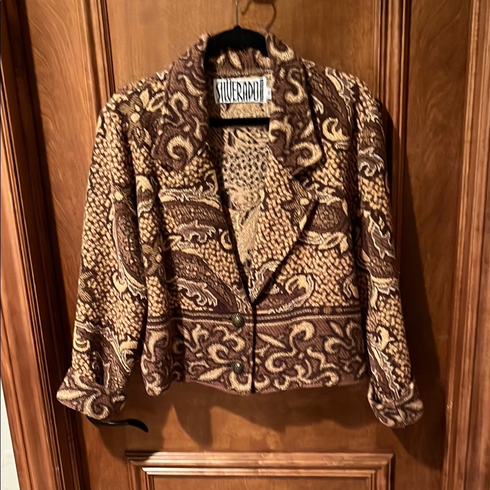 Beautiful SILVERADO-Size Medium Women's Paisley Jacket